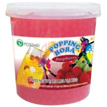 BOBA RASPBERRY Popping 3,2 KG
